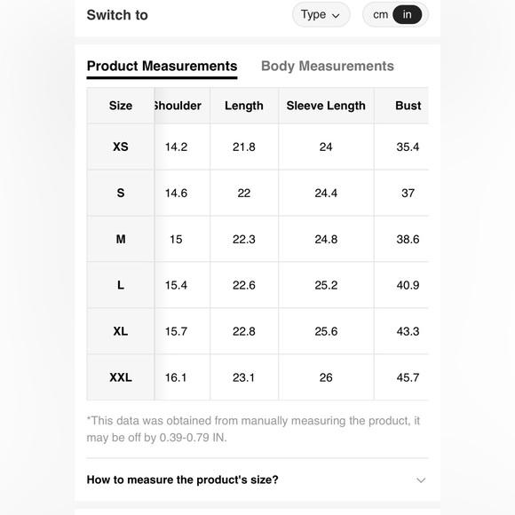 Blue sweater small mock neck crochet - Picture 4 of 4